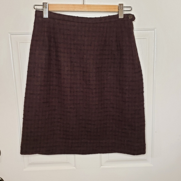Tami Sophisticates San Francisco Vintage Wool Skirt - Picture 2 of 10